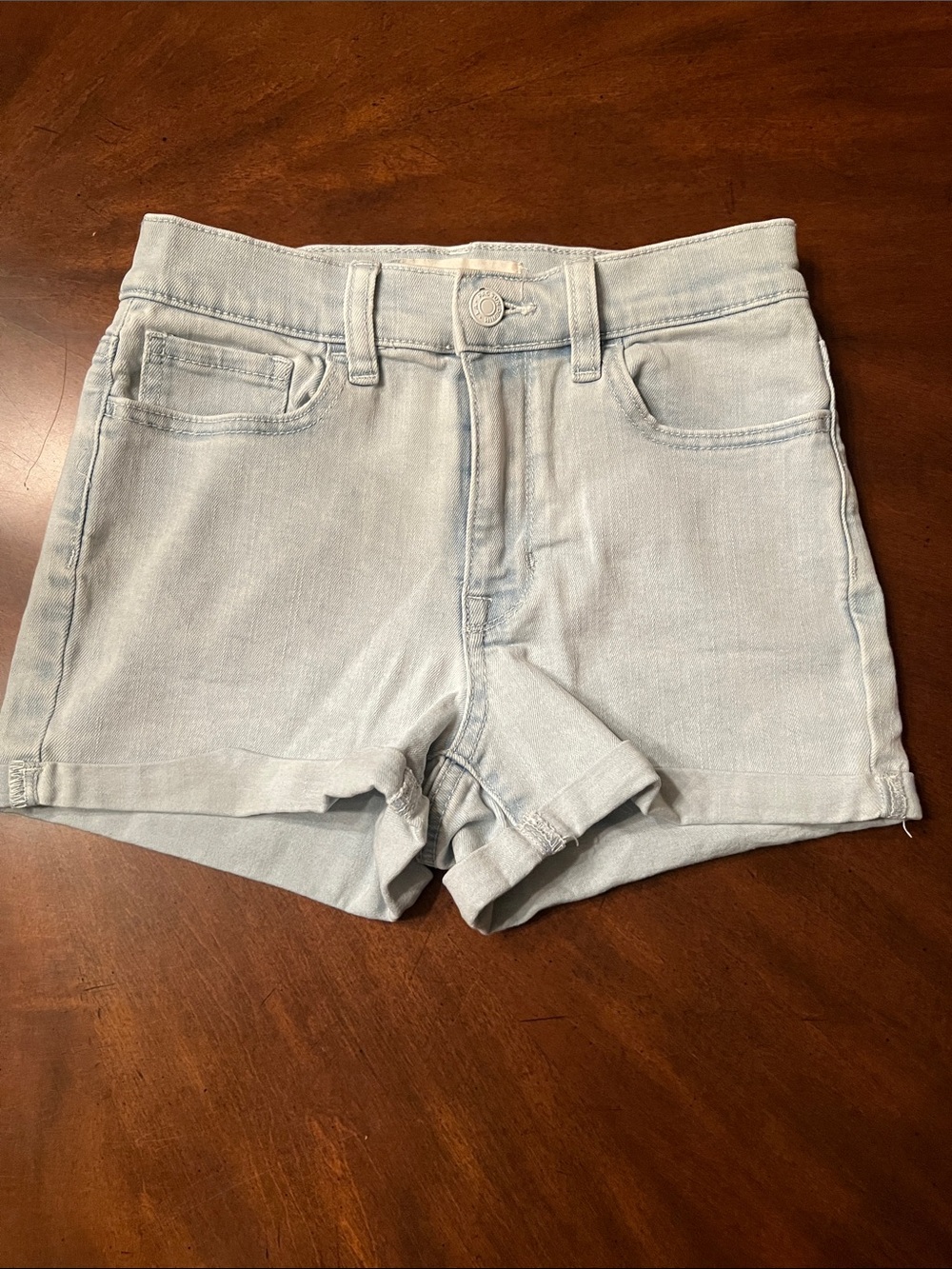 PacSun Light Wash Denim Jean Shorts
